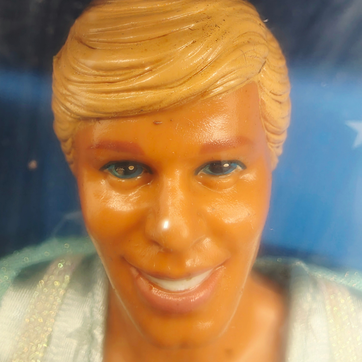 1992 Barbie My First Barbie Ken Face view
