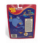 Vintage 1990s small toy. Aladdin. Genie. Wind Ems. Back view.