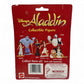 Vintage 1990s action figure. Aladdin. Jafar. 3" Figure. Back view.