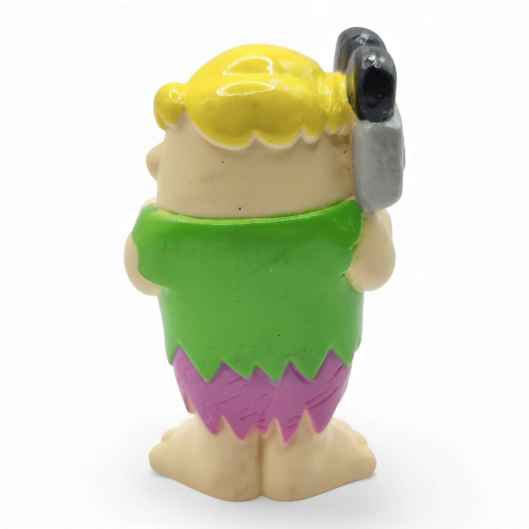 1992 The Flintstones Hollyrock Series Barney Rubble mini pvc figure — Back view