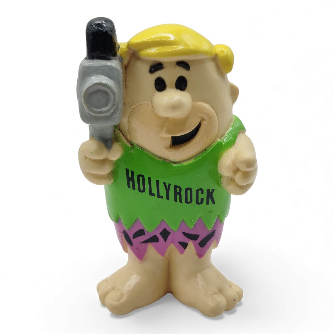1992 The Flintstones Hollyrock Series Barney Rubble mini pvc figure — Front view