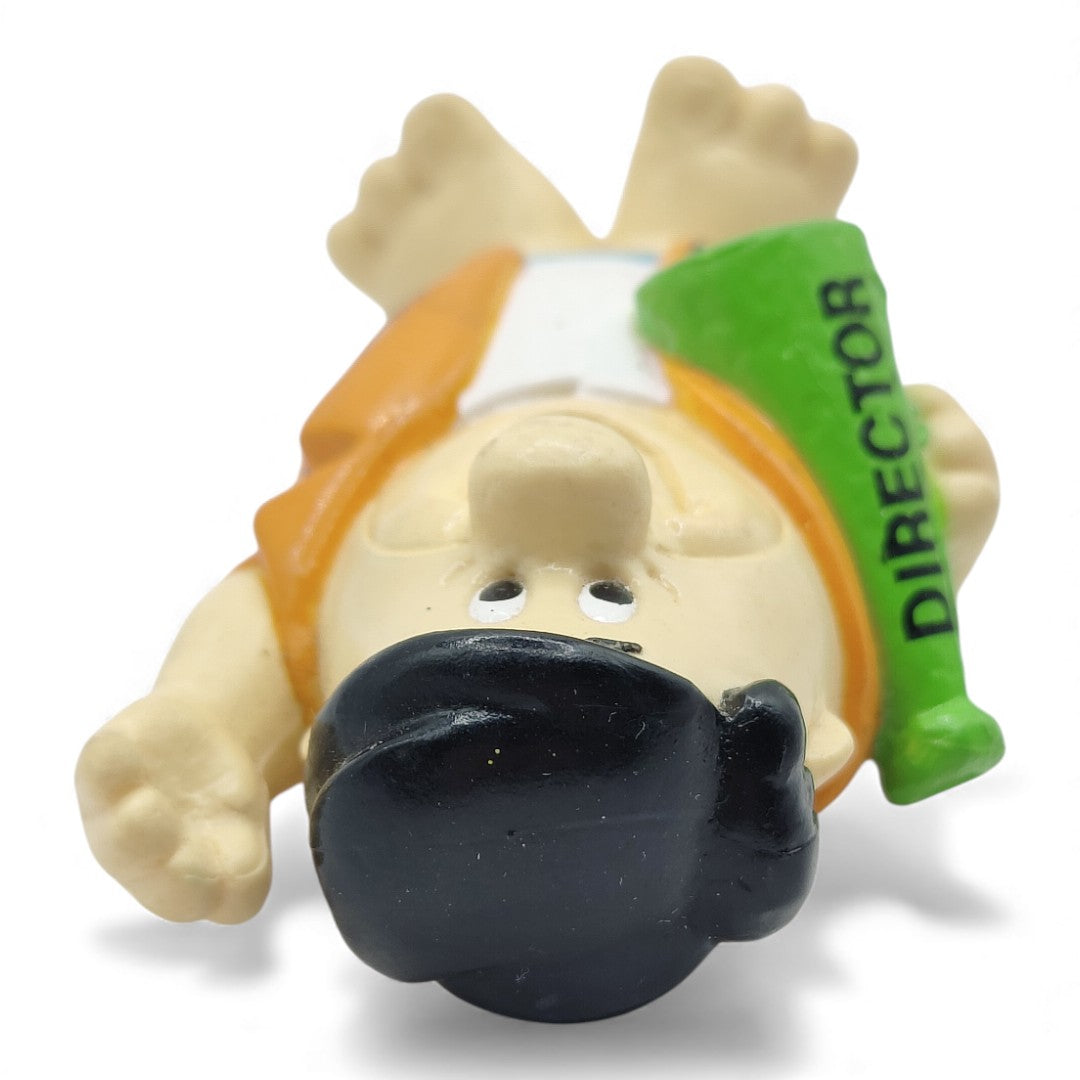 1992 The Flintstones Hollyrock Series Fred Flintstone mini pvc figure — Top view
