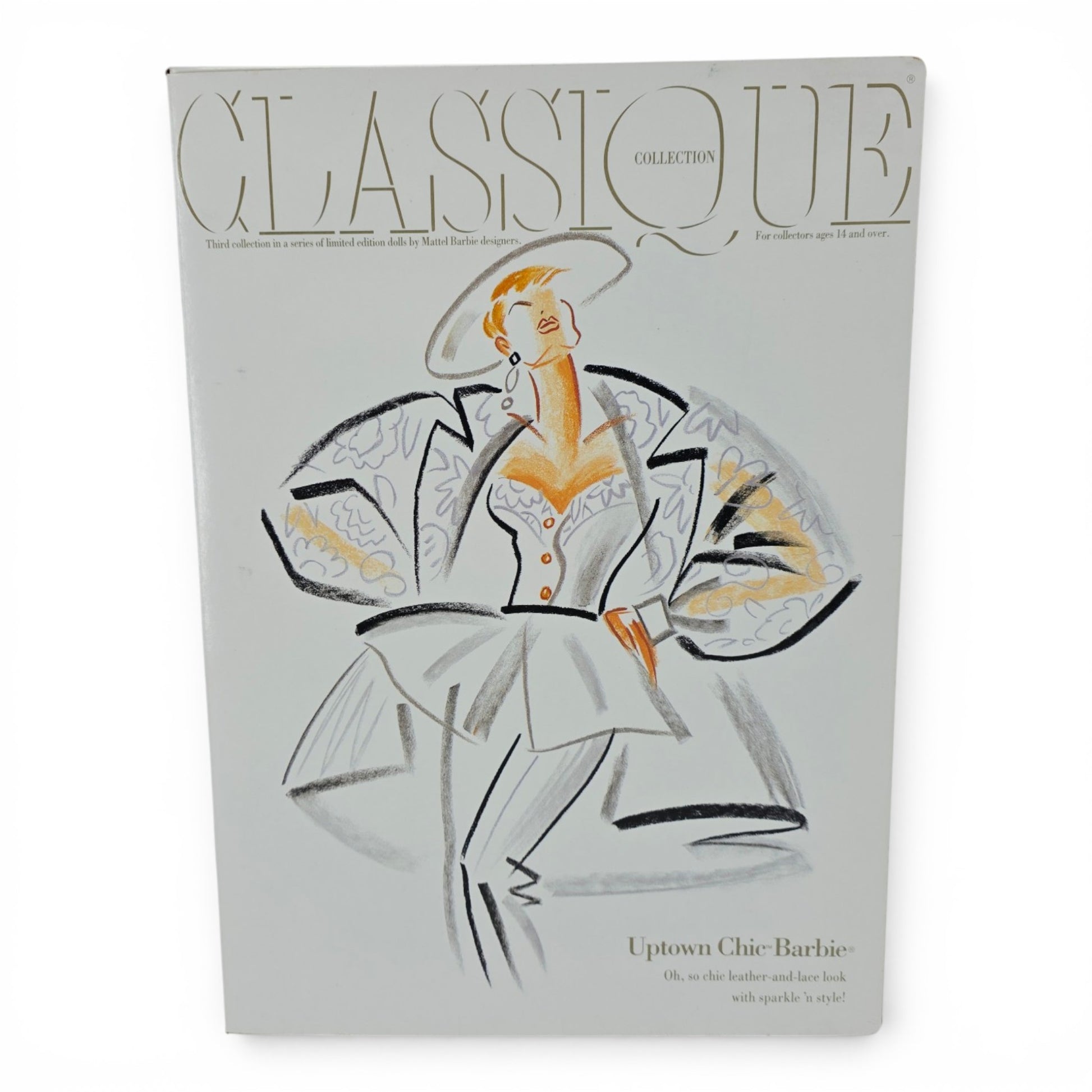 1993 Barbie Classique Collection Uptown Chic doll — Close-up 1
