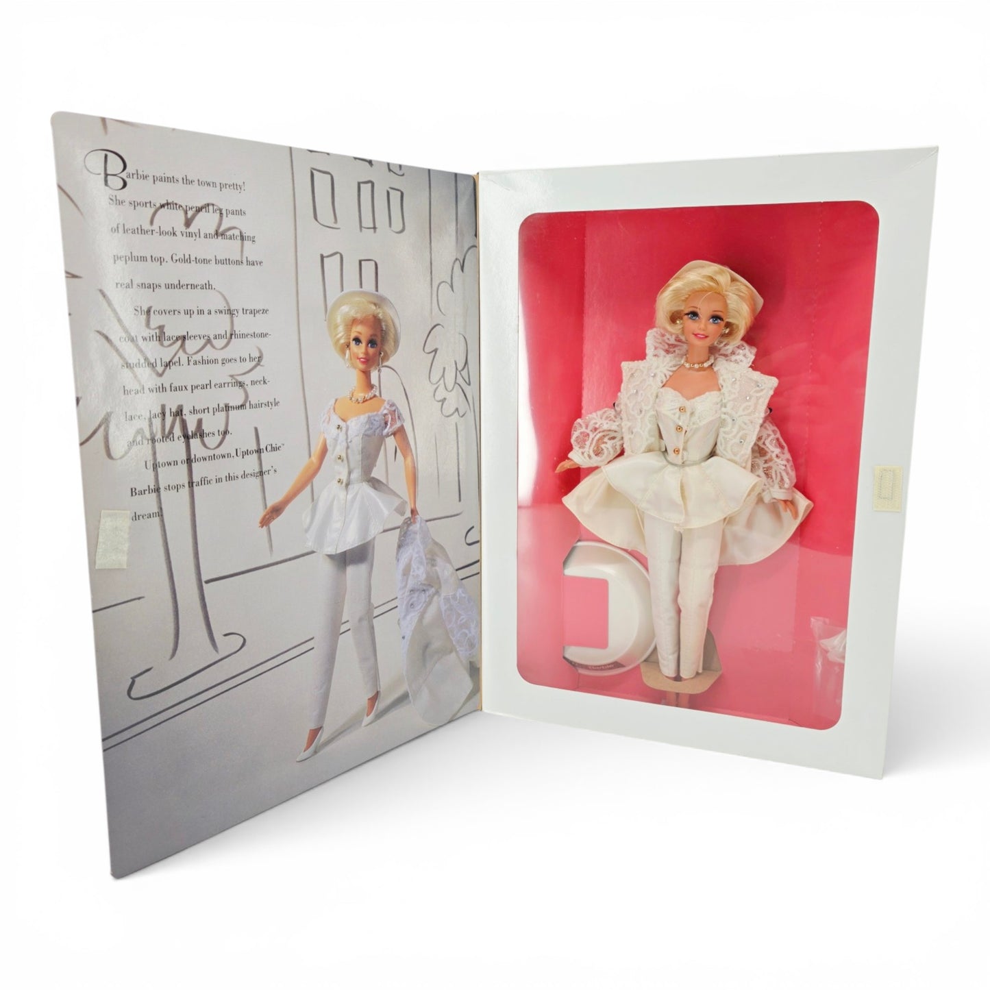1993 Barbie Classique Collection Uptown Chic doll — Close-up 2