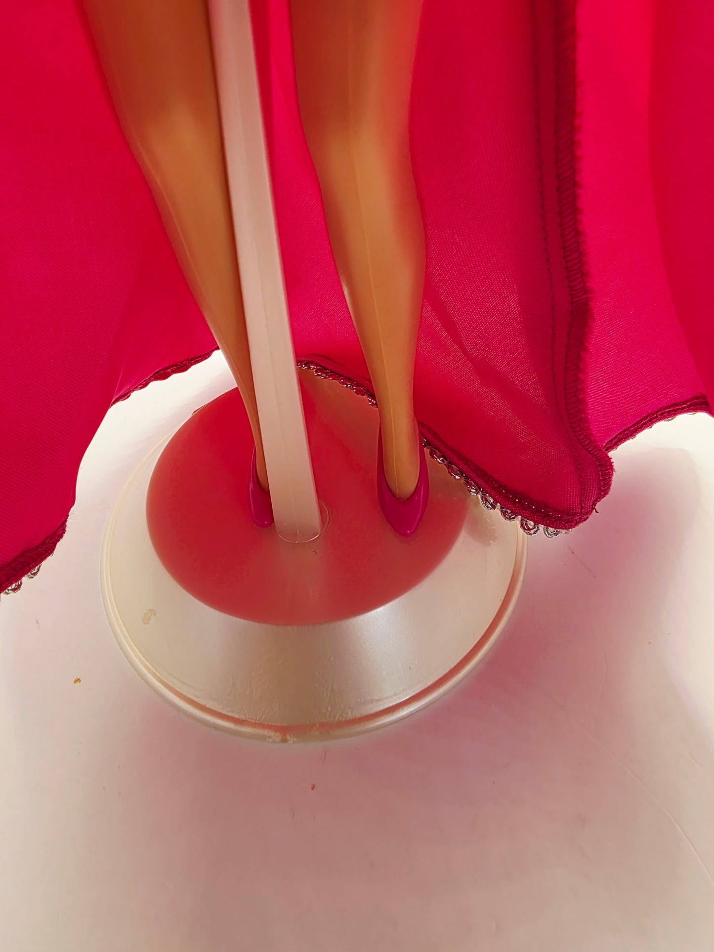 Vintage 1990s doll. Classique . Opening Night Barbie. Close up 2 view.
