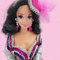 Vintage 1990s doll. Classique . Opening Night Barbie. Face view.