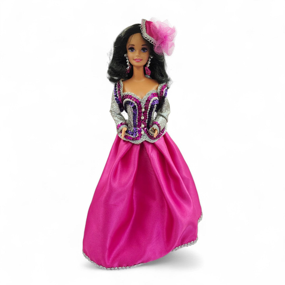 Vintage 1990s doll. Classique . Opening Night Barbie. Front view.