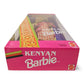 Vintage 1990s doll. Dolls of the World. Kenyan Barbie. Bottom view.