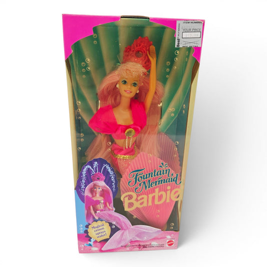 1993 Barbie Fountain Mermaid doll — Front view