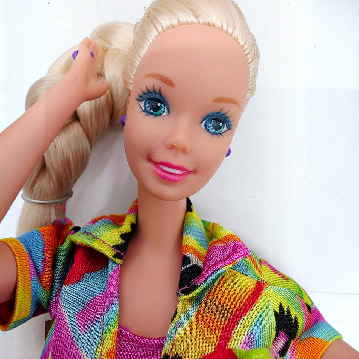 1993 Barbie Kool-Aid Kool-Aid Wacky Warehouse Face view