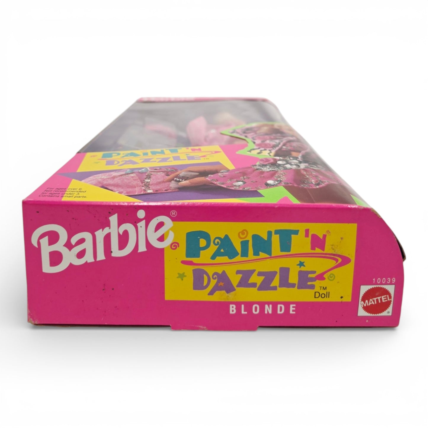 1993 Barbie Paint 'N Dazzle doll — Bottom view
