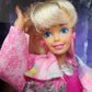 1993 Barbie Paint 'N Dazzle doll — Face close-up