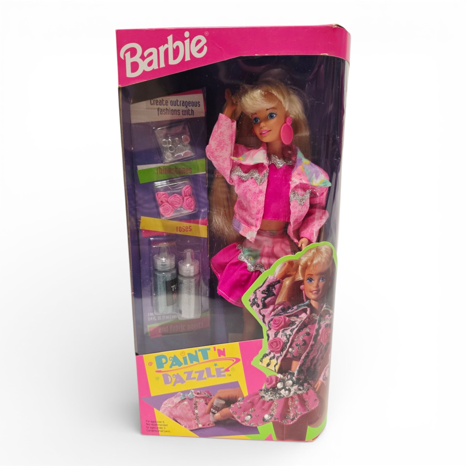 1993 Barbie Paint 'N Dazzle doll — Front view