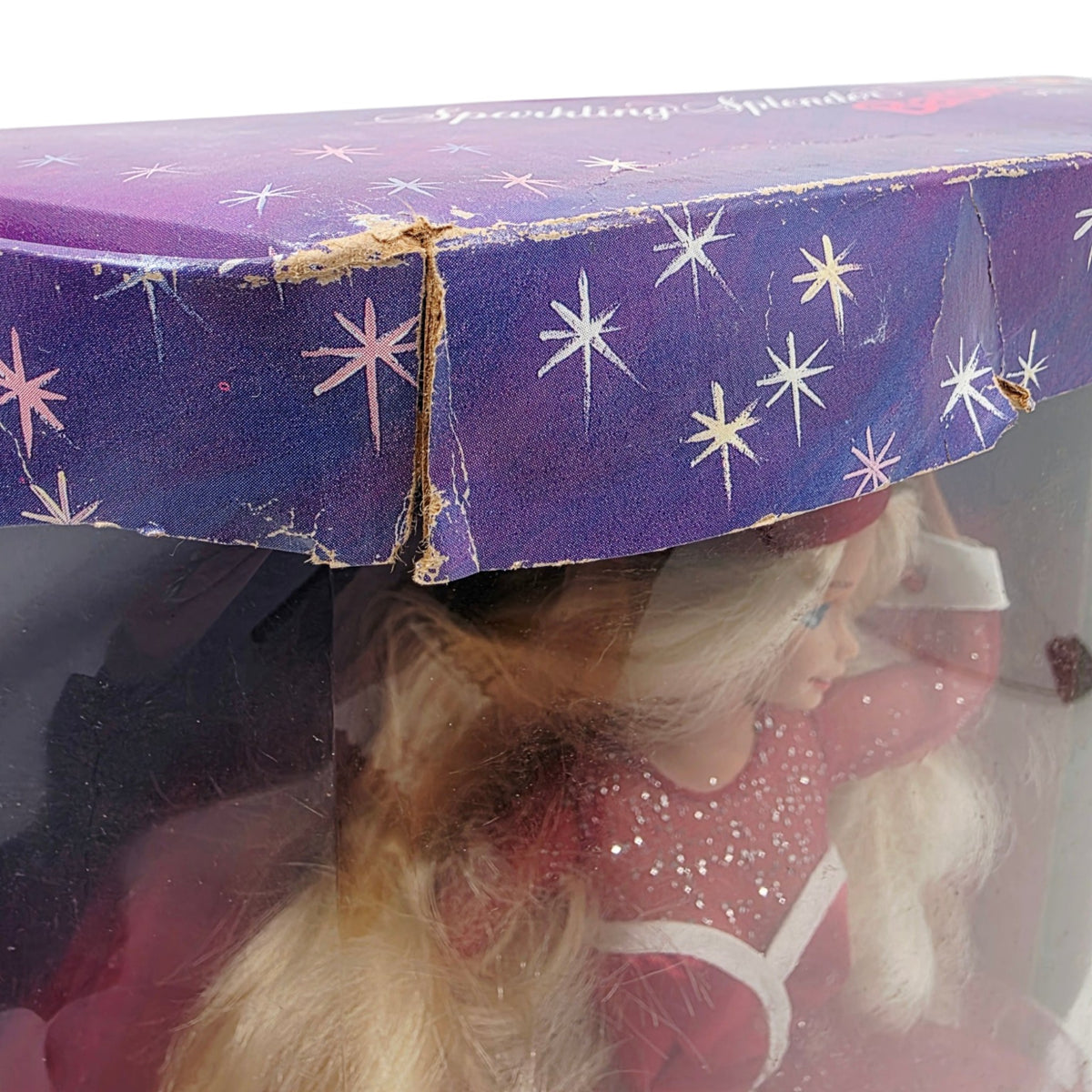 1993 Barbie Service Merchandise Exclusive Sparkling Splendor Close-up 3 view