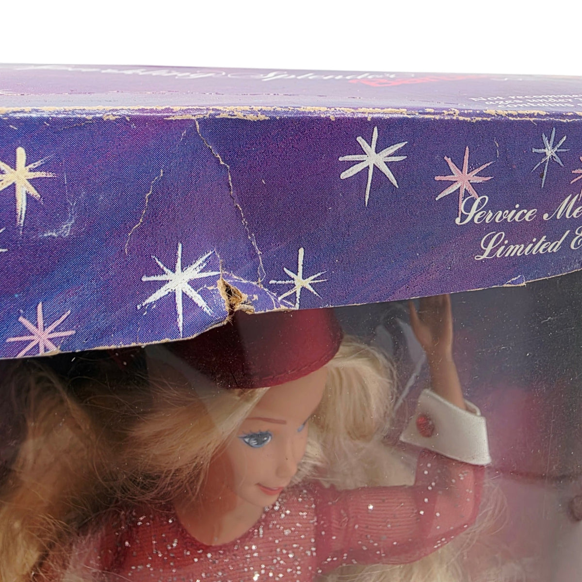 1993 Barbie Service Merchandise Exclusive Sparkling Splendor Close-up 4 view