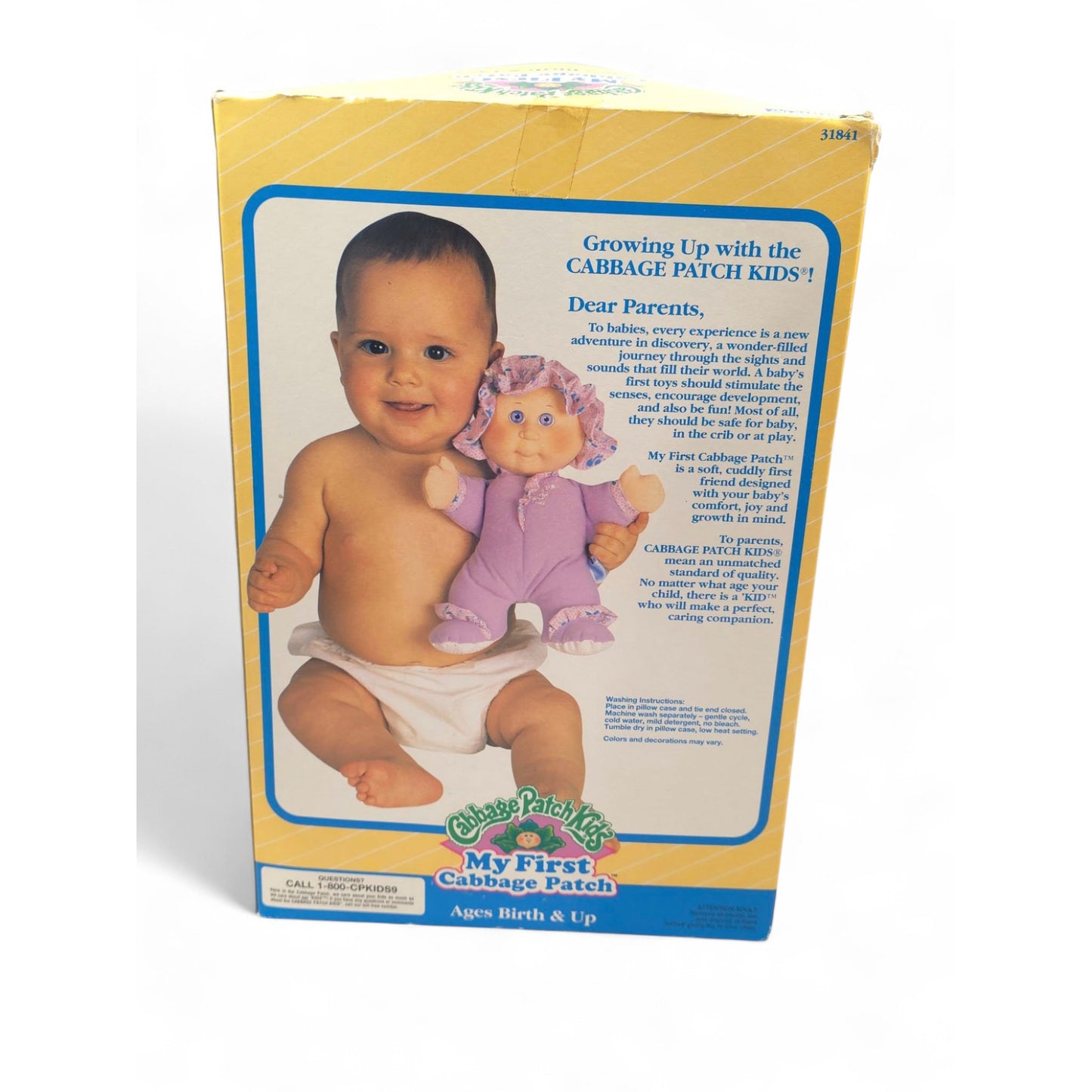 1993 – Cabbage Patch Kids – My First Cabbage Patch – Sealed & NRFB