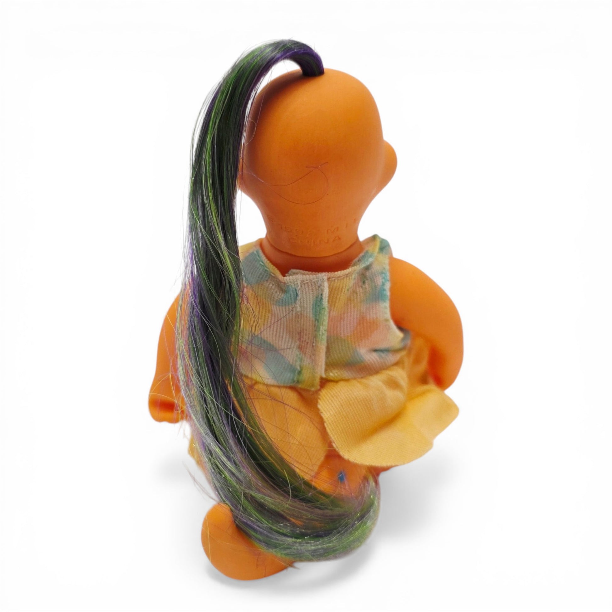 1993 Darlin' Dinos Snazzies T-Rexanne action figure — Back view