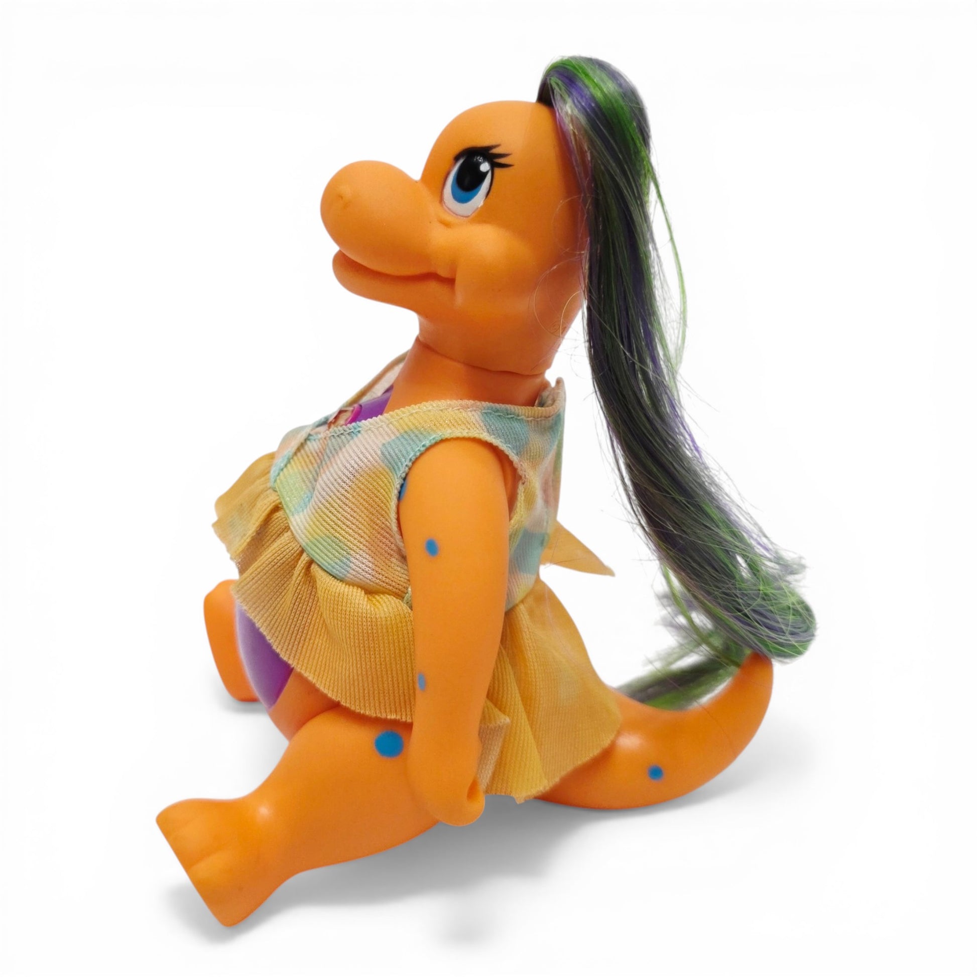 1993 Darlin' Dinos Snazzies T-Rexanne action figure — Right side