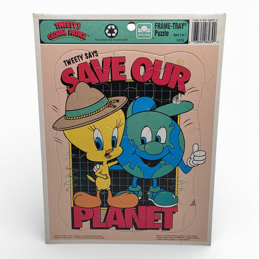 Vintage 1990s puzzles & jigsaws. Frame Tray Puzzle - Great Condition. Global Patrol. Front view.