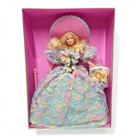 1994 Barbie Enchanted Seasons Collection Spring Bouquet Barbie doll — Front view