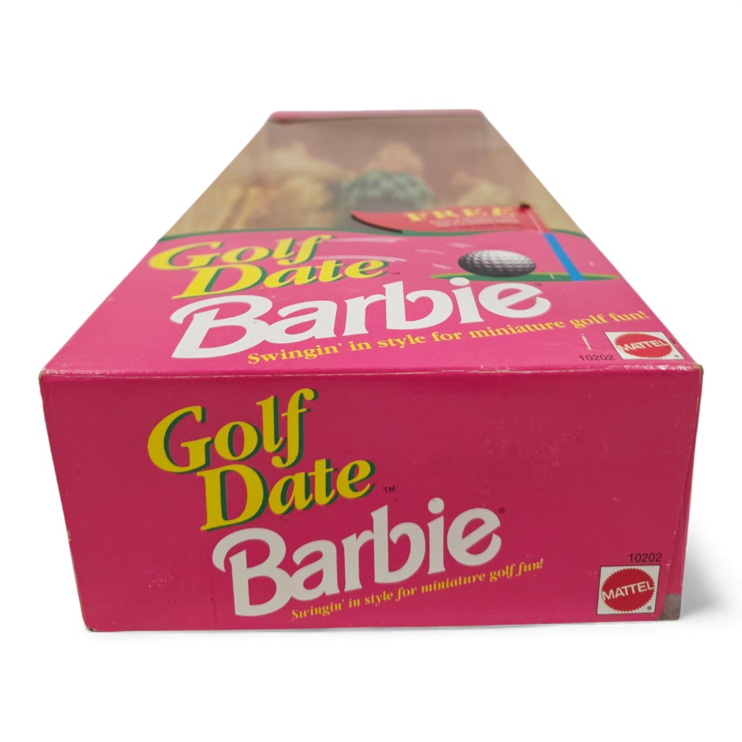 Vintage 1990s doll. Golf Date. Bottom view.