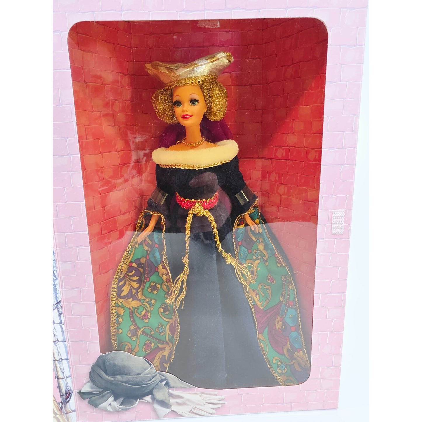 1994 Barbie Great Eras Collection Medieval Lady doll — Front view