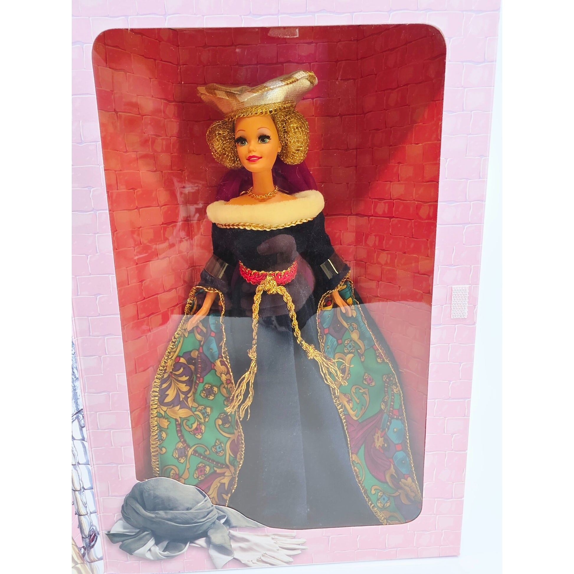 1994 Barbie Great Eras Collection Medieval Lady doll — Front view