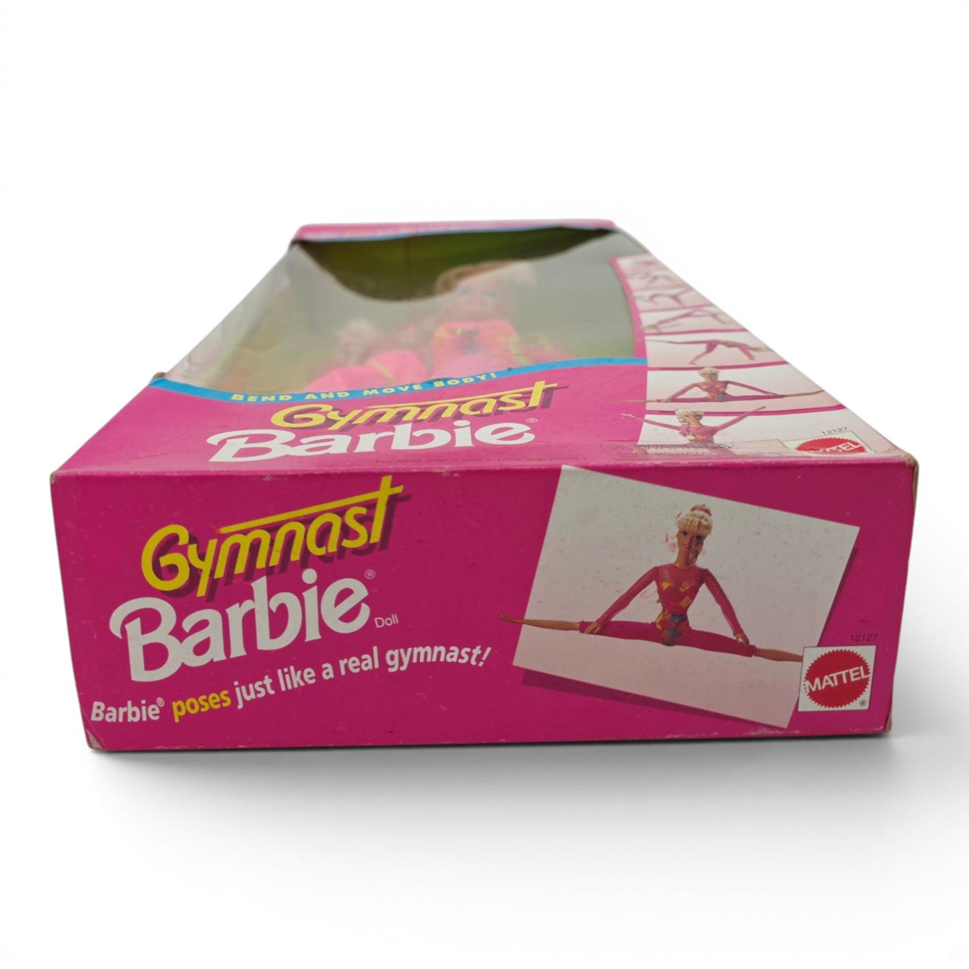 1994 Barbie Gymnast Barbie doll — Bottom view