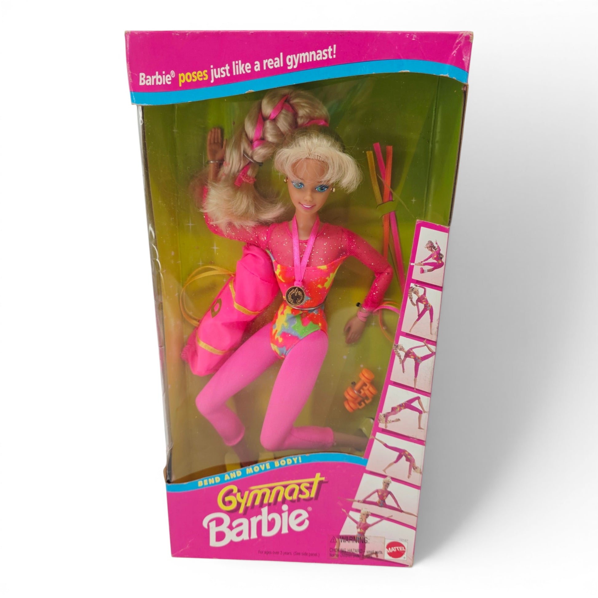 1994 Barbie Gymnast Barbie doll — Front view