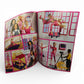 Vintage 1990s magazine. Magazine for Girls. Sept/Oct Issue Gymnast Barbie. Close up 1 view.