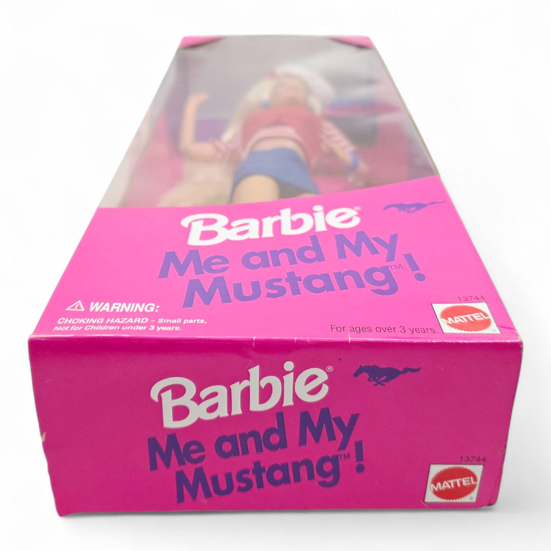 Vintage 1990s doll. Me & My Mustang. Bottom view.