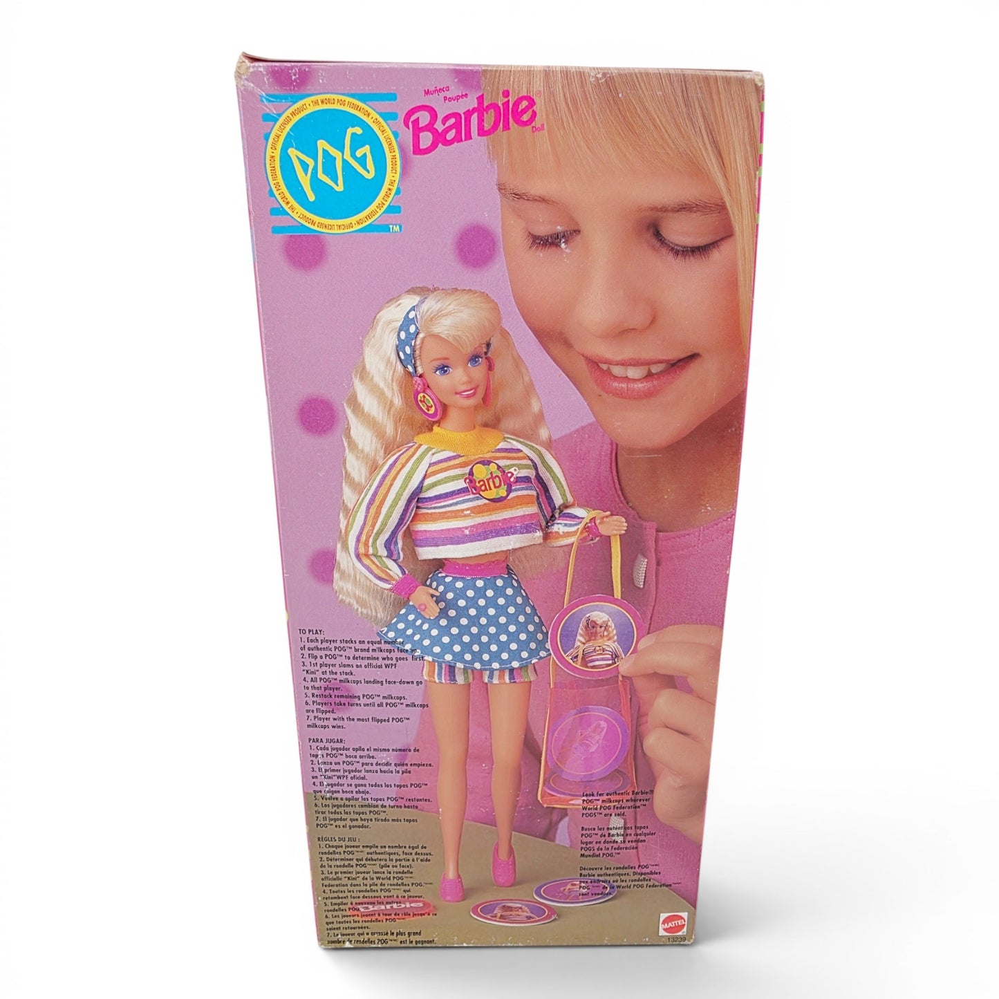1994 Barbie POG Special Edition doll — Back view