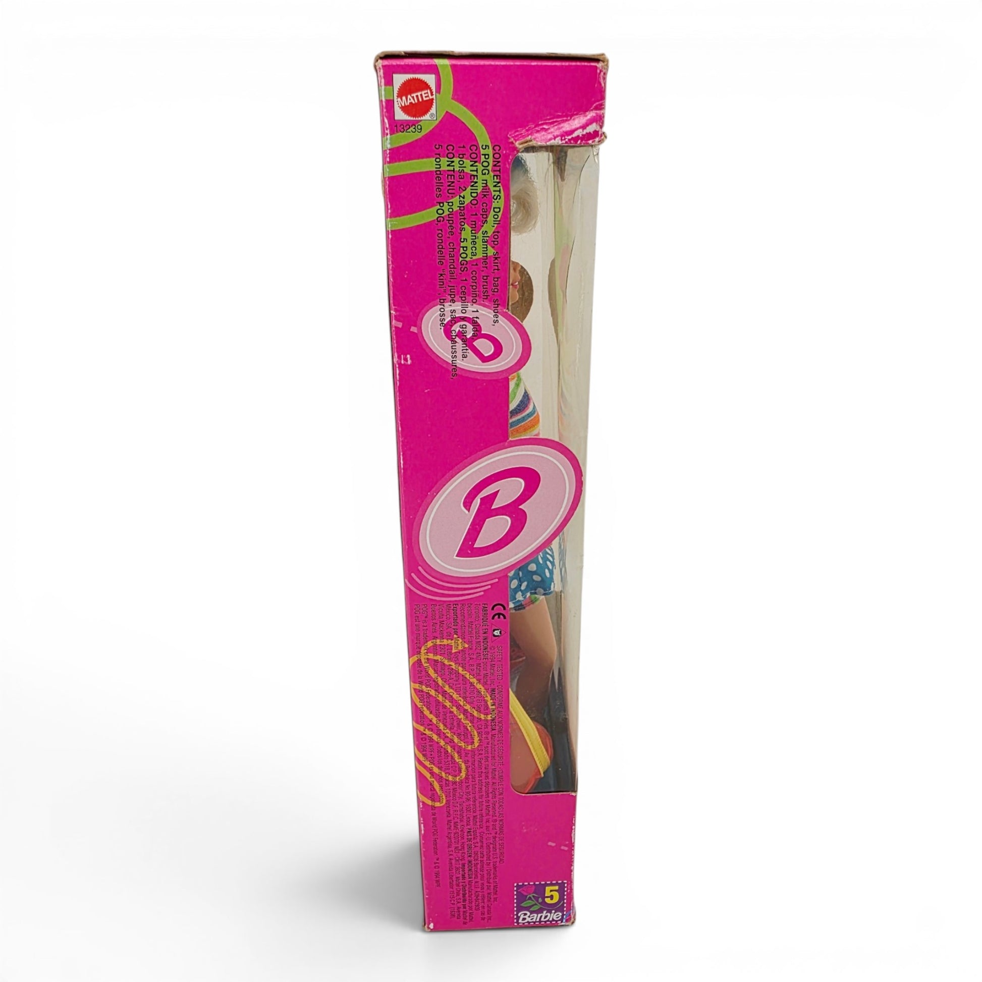1994 Barbie POG Special Edition doll — Left side