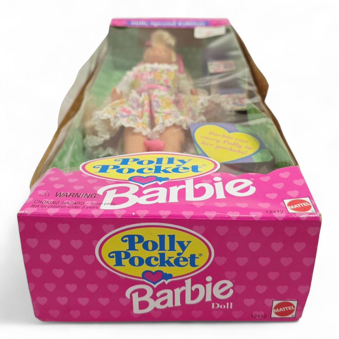 1994 Barbie Polly Pocket Barbie Barbie doll giftset — Bottom view