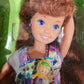 1994 Barbie Polly Pocket Barbie Whitney doll giftset — Face close-up