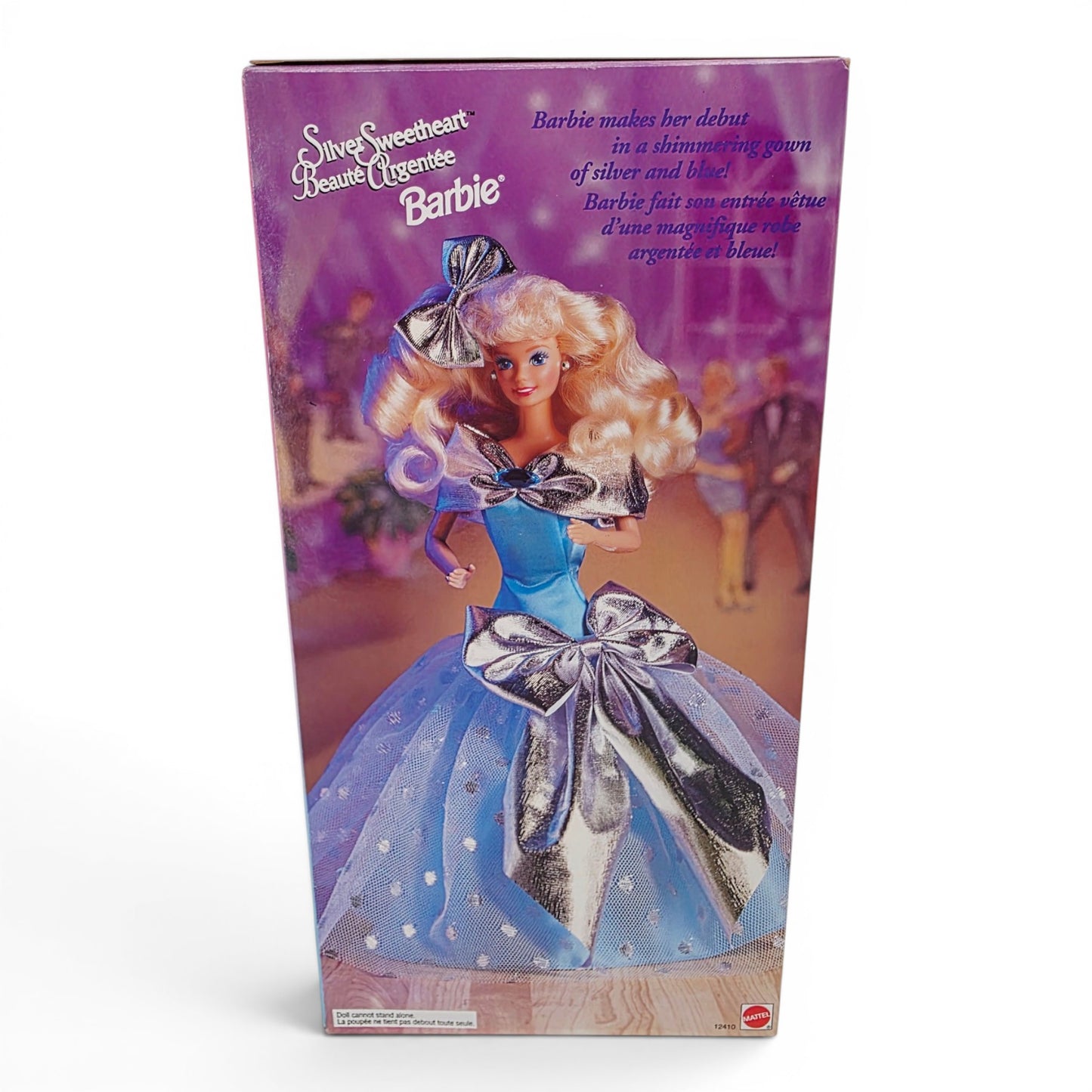 1994 Barbie Silver Sweetheart Sears Exclusive doll — Back view