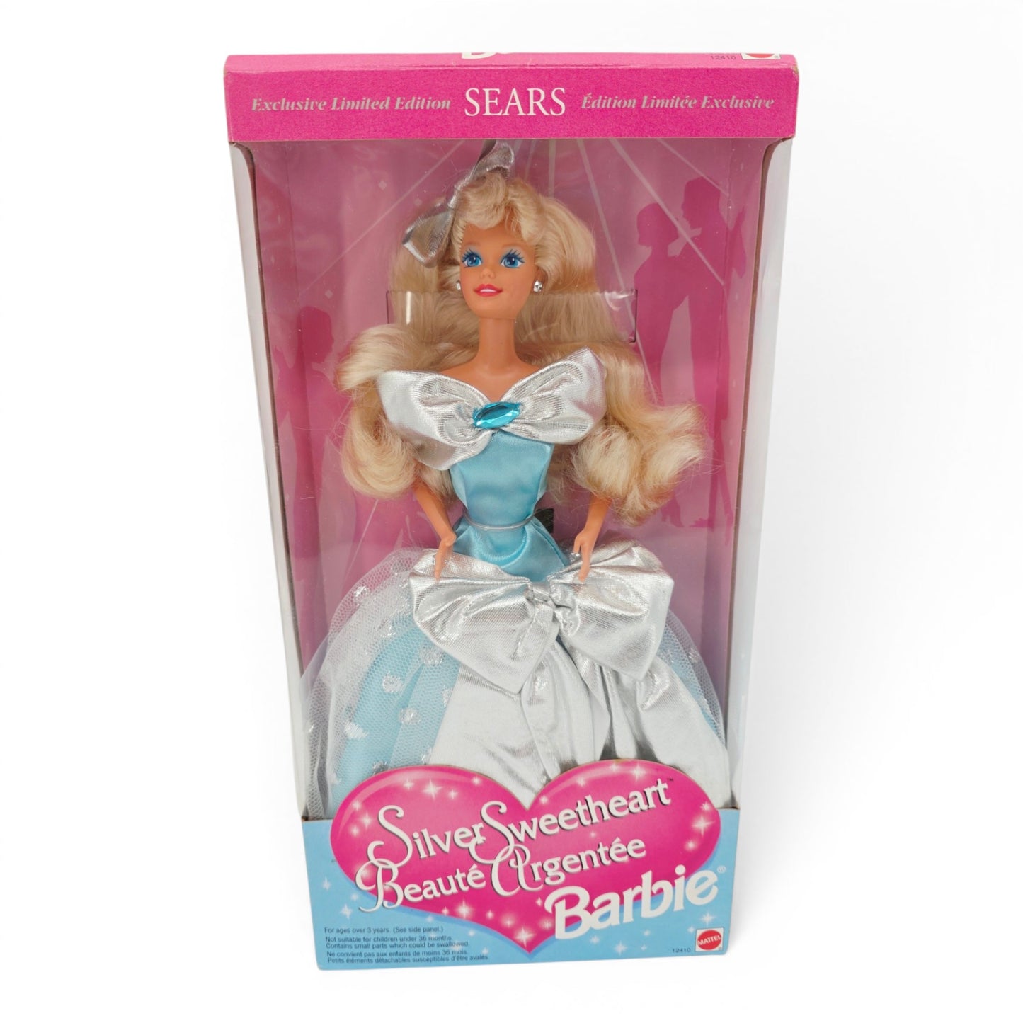 1994 Barbie Silver Sweetheart Sears Exclusive doll — Front view