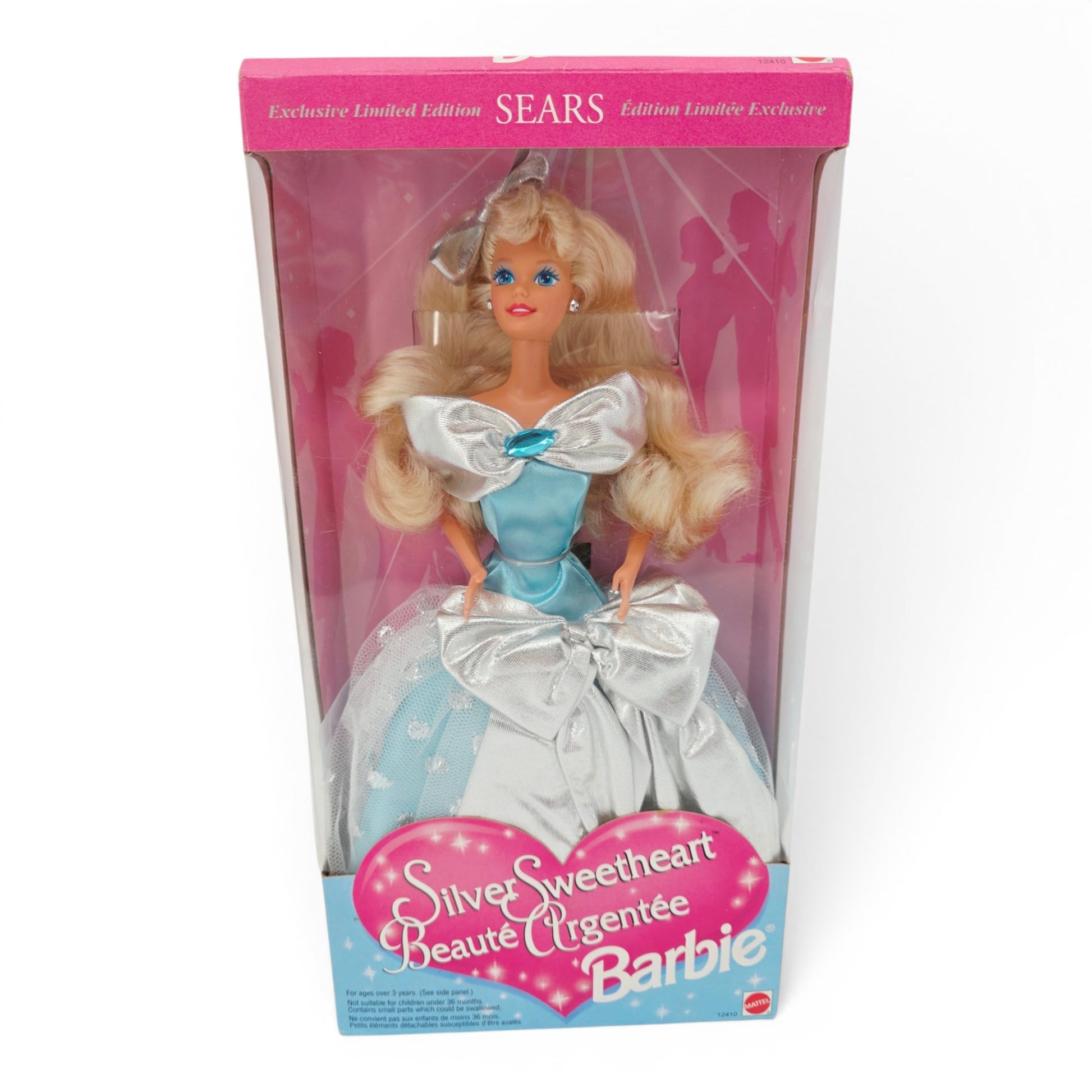 1994 Barbie Silver Sweetheart Sears Exclusive doll — Front view