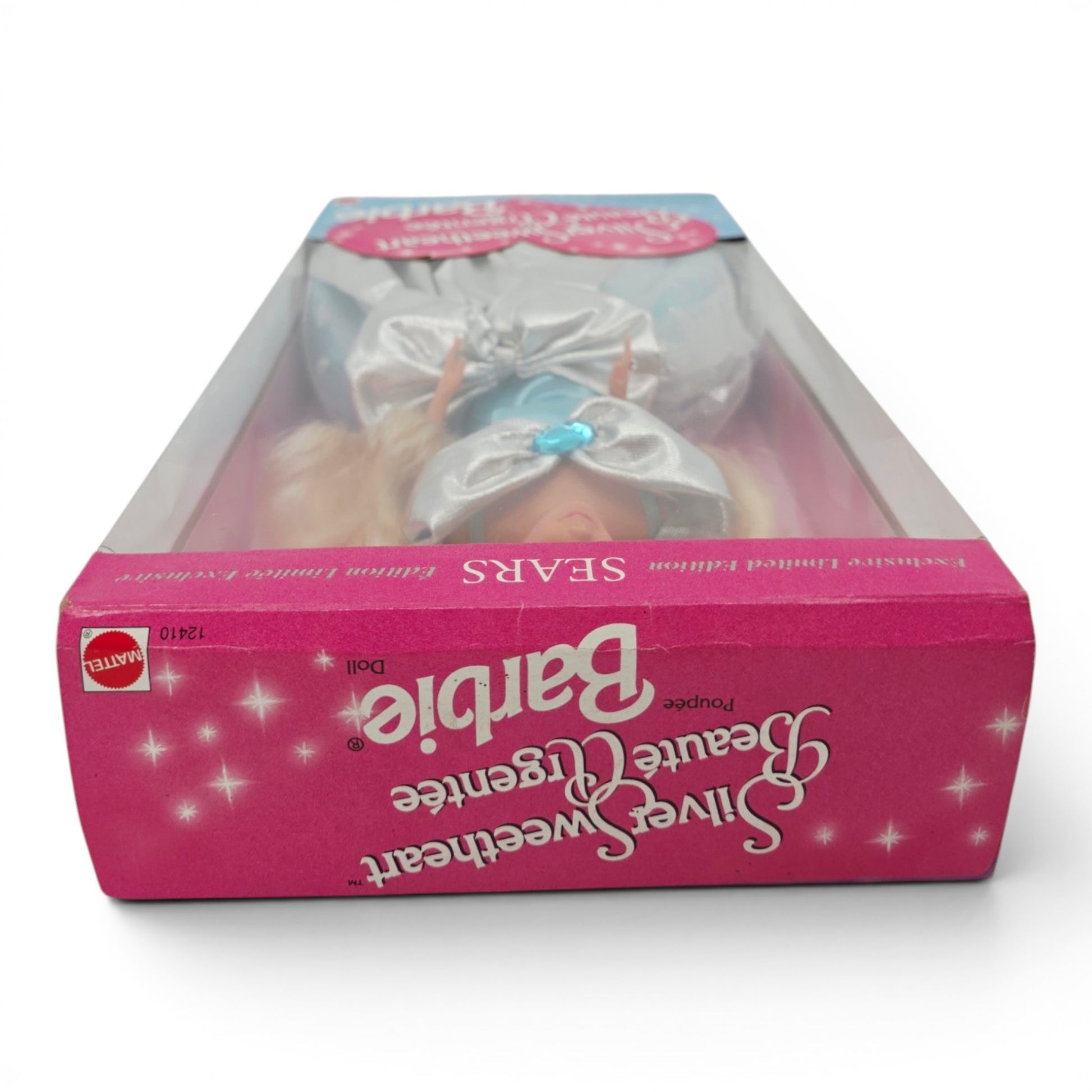 1994 Barbie Silver Sweetheart Sears Exclusive doll — Top view