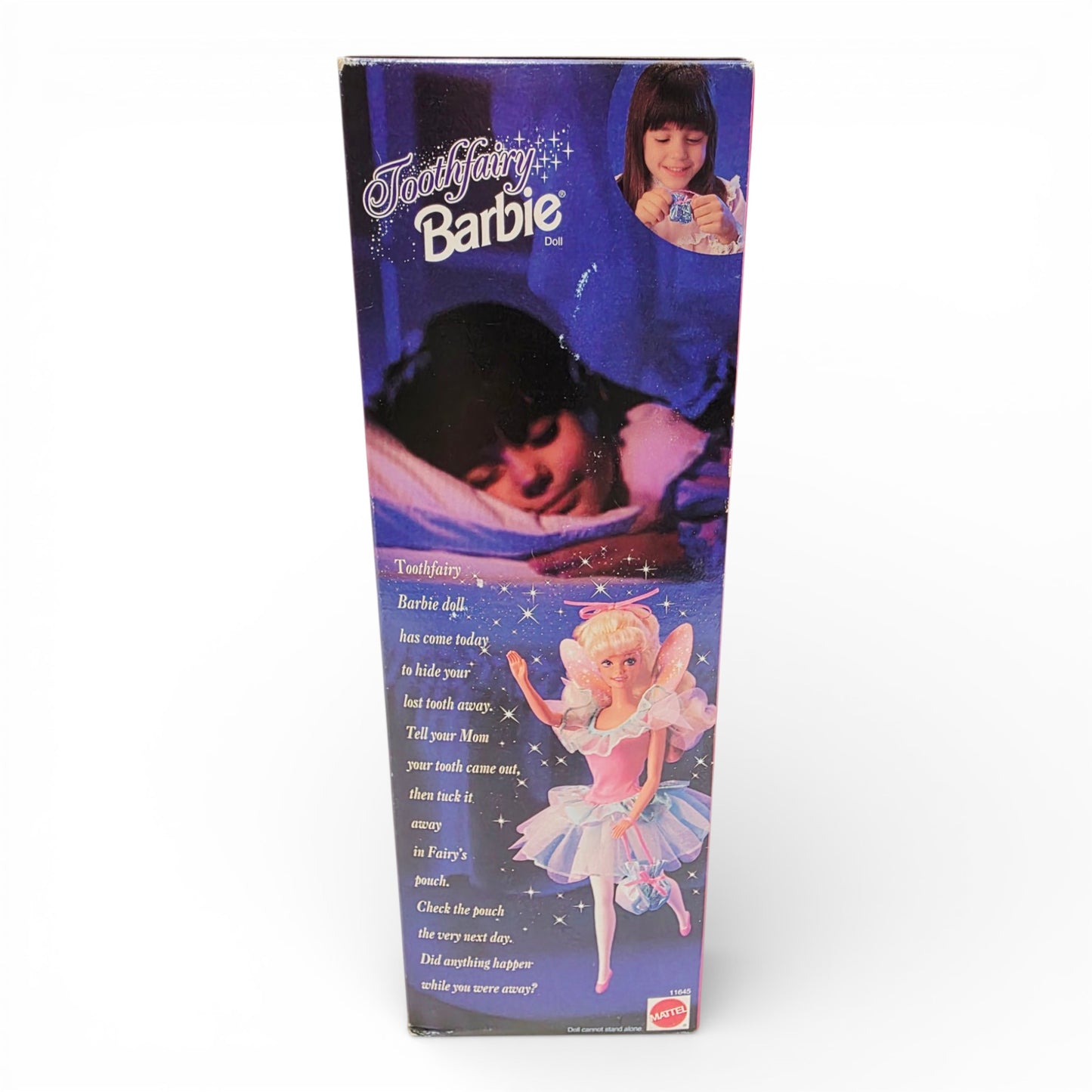 1994 Barbie Tooth Fairy doll — Back view