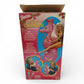 Vintage 1990s doll pet. Tropical Splash. Seahorse. Back view.