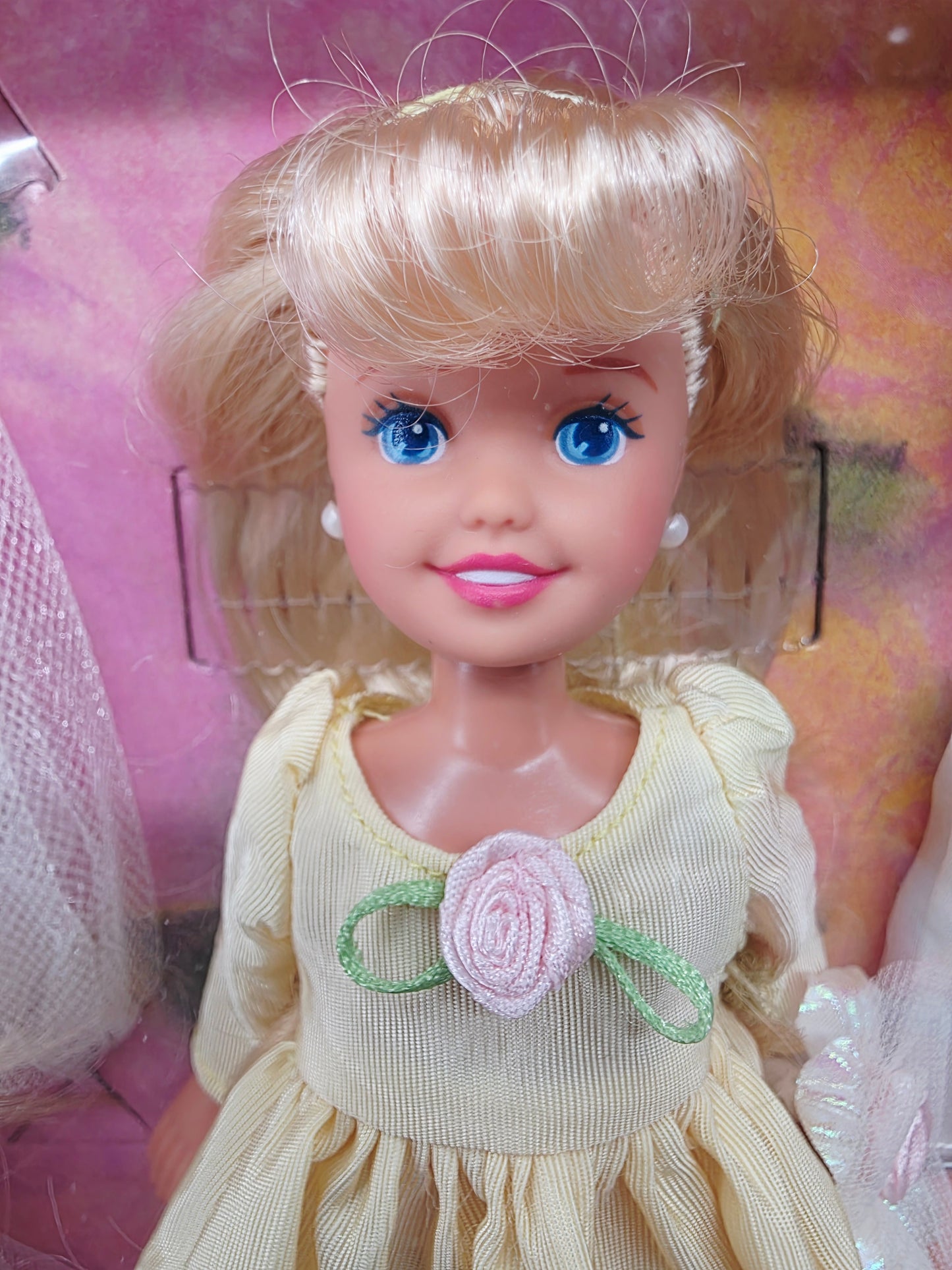 1994 Barbie Wedding Party Barbie, Stacie, Todd doll giftset — Close-up 1