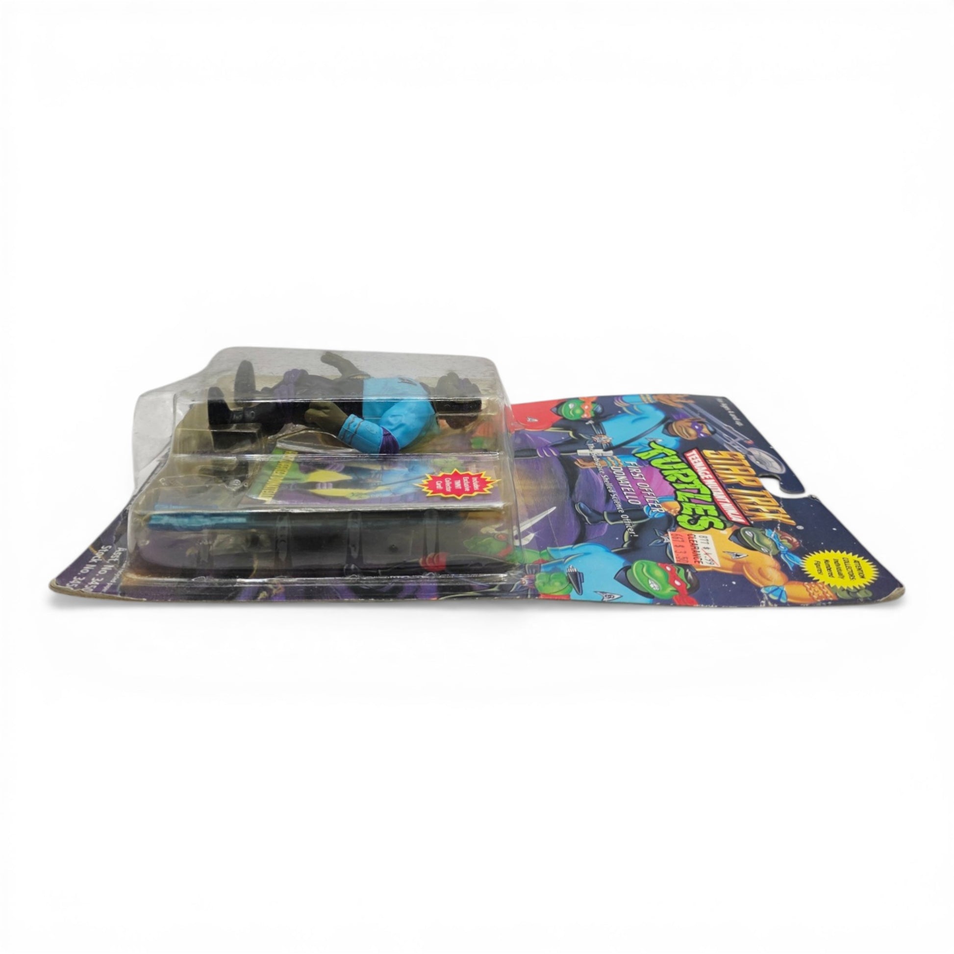 1994 Teenage Mutant Ninja Turtles Star Trek TMNT - First Officer Spock Donatello action figure — Right side