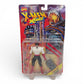 Vintage 1990s action figure. X-Force. Black Tom Cassidy. 5". Front view.