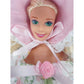 1995 Barbie Children's Collector Barbie as Little Bo Peep doll — Face close-up