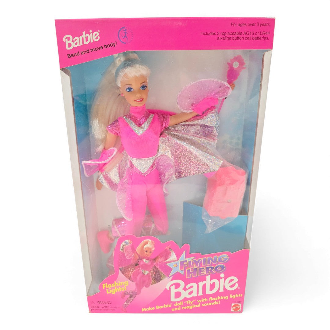 1995 Barbie Flying Hero doll — Front view