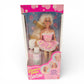 1995 Barbie Foam n Color (Pink) doll — Front view