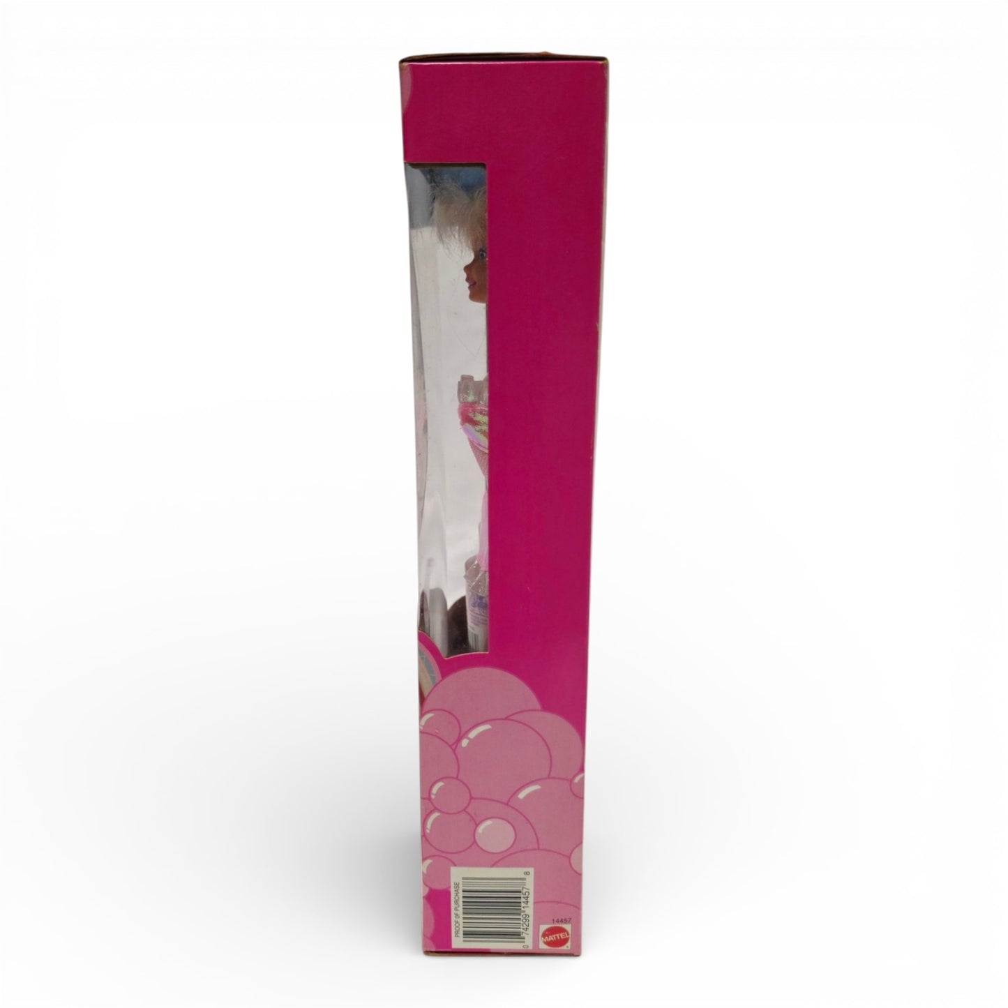 1995 Barbie Foam n Color (Pink) doll — Right side