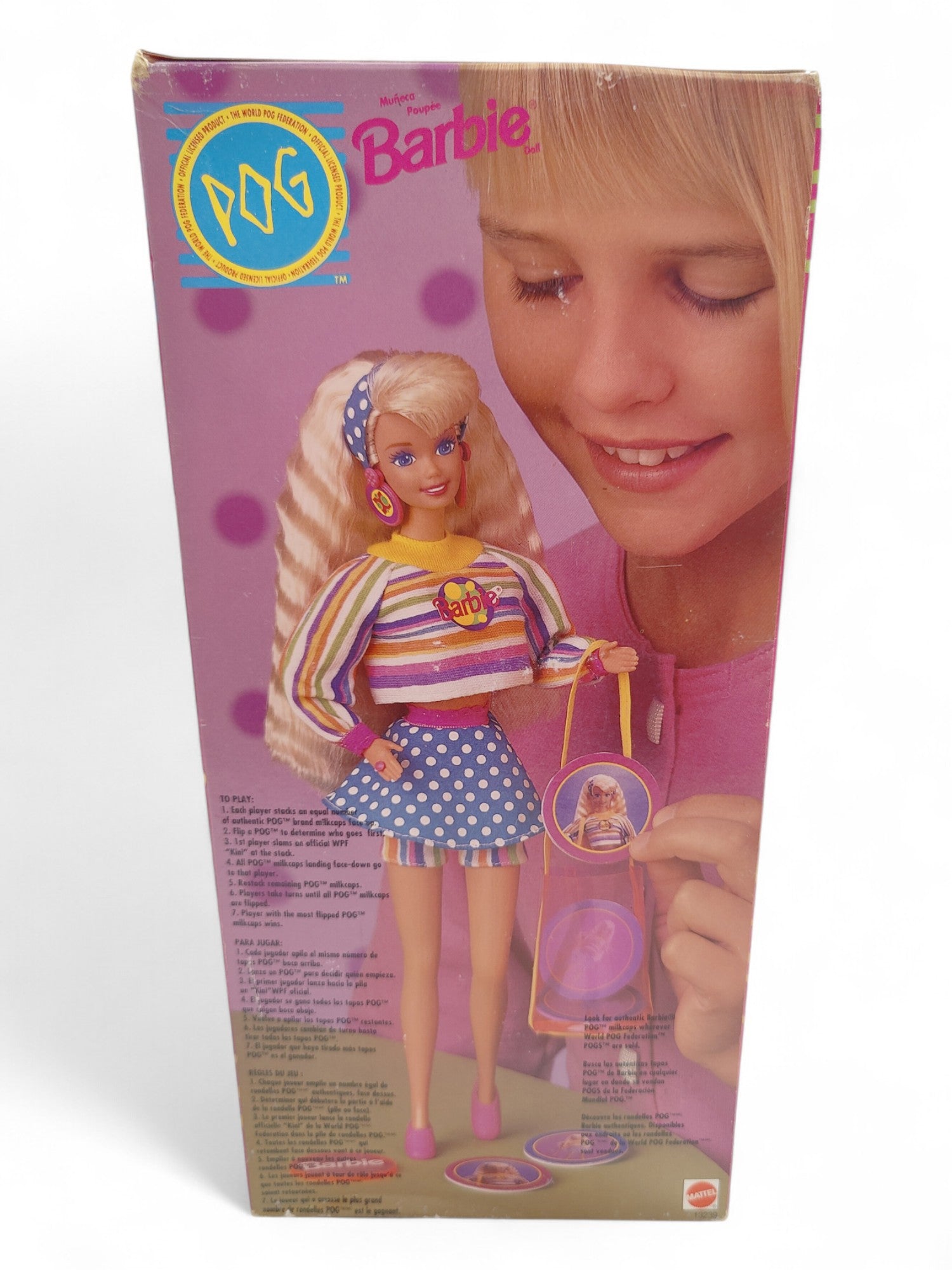 1995 Barbie POG Special Edition doll — Back view