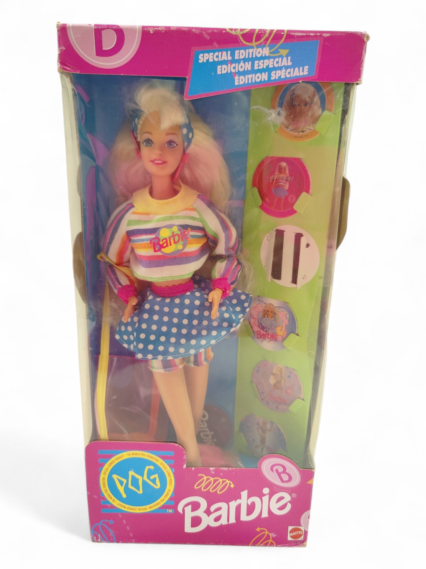 1995 Barbie POG Special Edition doll — Front view